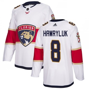 Youth Jayce Hawryluk Florida Panthers Authentic Away Jersey - White