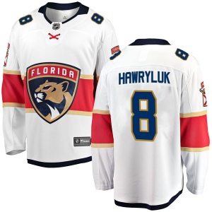 Youth Jayce Hawryluk Florida Panthers Breakaway Away Jersey - White