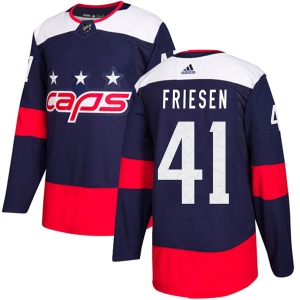 Youth Jeff Friesen Washington Capitals Authentic 2018 Stadium Series Jersey - Navy Blue