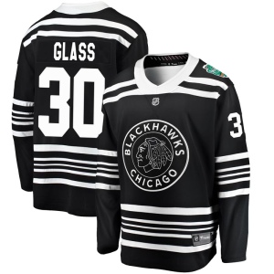 Youth Jeff Glass Chicago Blackhawks 2019 Winter Classic Breakaway Jersey - Black