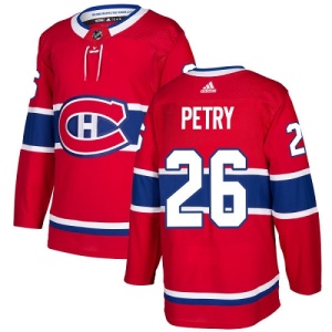 Youth Jeff Petry Montreal Canadiens Authentic Home Jersey - Red