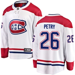 Youth Jeff Petry Montreal Canadiens Breakaway Away Jersey - White