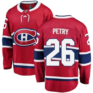 Youth Jeff Petry Montreal Canadiens Breakaway Home Jersey - Red