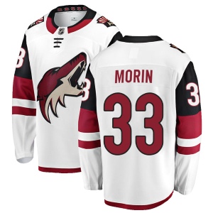 Youth Jeremy Morin Arizona Coyotes Authentic Away Jersey - White