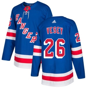 Youth Jimmy Vesey New York Rangers Authentic Home Jersey - Royal Blue