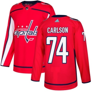 Youth John Carlson Washington Capitals Authentic Home Jersey - Red