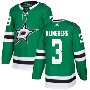 Youth John Klingberg Dallas Stars Authentic Home Jersey - Green