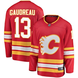 Youth Johnny Gaudreau Calgary Flames Breakaway Alternate Jersey - Red