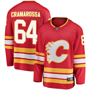 Youth Joseph Cramarossa Calgary Flames Breakaway Alternate Jersey - Red