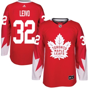 Youth Josh Leivo Toronto Maple Leafs Authentic Alternate Jersey - Red