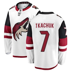 Youth Keith Tkachuk Arizona Coyotes Authentic Away Jersey - White