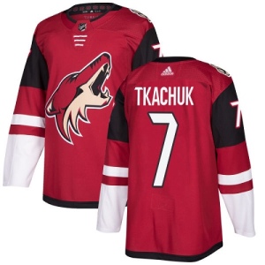 Youth Keith Tkachuk Arizona Coyotes Authentic Burgundy Home Jersey - Red