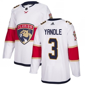 Youth Keith Yandle Florida Panthers Authentic Away Jersey - White