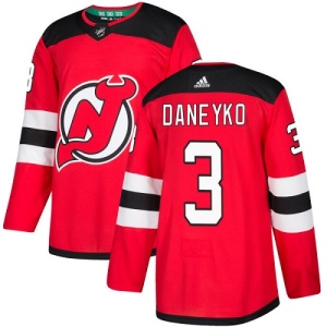 Youth Ken Daneyko New Jersey Devils Authentic Home Jersey - Red