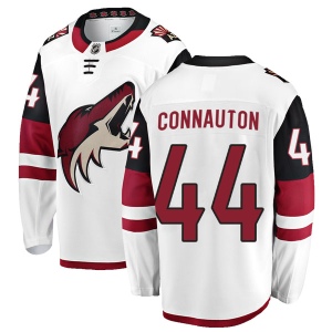 Youth Kevin Connauton Arizona Coyotes Authentic Away Jersey - White