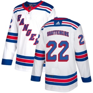 Youth Kevin Shattenkirk New York Rangers Authentic Away Jersey - White