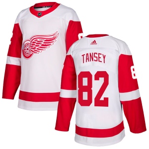 Youth Kevin Tansey Detroit Red Wings Authentic Jersey - White