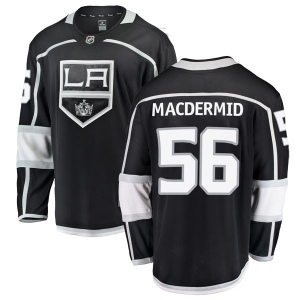 Youth Kurtis MacDermid Los Angeles Kings Breakaway Home Jersey - Black