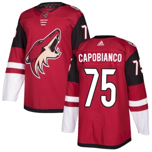 Youth Kyle Capobianco Arizona Coyotes Authentic Maroon Home Jersey