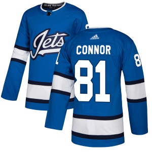 Youth Kyle Connor Winnipeg Jets Authentic Alternate Jersey - Blue