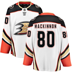 Youth Kyle MacKinnon Anaheim Ducks Authentic Away Jersey - White