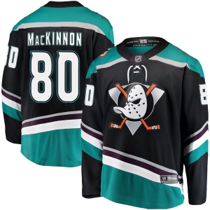 Youth Kyle MacKinnon Anaheim Ducks Breakaway Alternate Jersey - Black