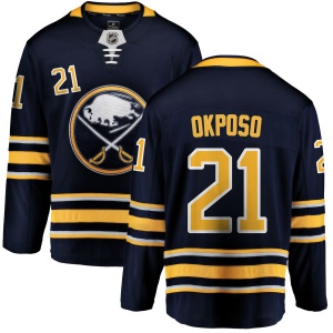 Youth Kyle Okposo Buffalo Sabres Home Breakaway Jersey - Blue