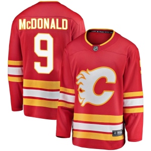 Youth Lanny McDonald Calgary Flames Breakaway Alternate Jersey - Red