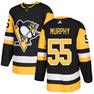 Youth Larry Murphy Pittsburgh Penguins Authentic Home Jersey - Black