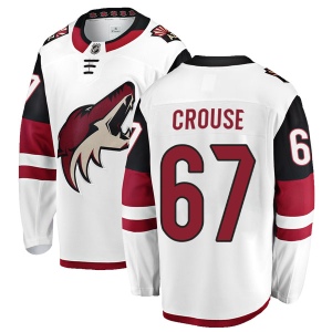 Youth Lawson Crouse Arizona Coyotes Authentic Away Jersey - White