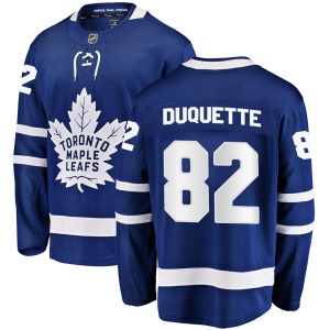 Youth Marc-Olivier Duquette Toronto Maple Leafs Breakaway Home Jersey - Blue