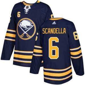 Youth Marco Scandella Buffalo Sabres Authentic Home Jersey - Navy Blue