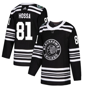 Youth Marian Hossa Chicago Blackhawks Authentic 2019 Winter Classic Jersey - Black