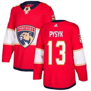 Youth Mark Pysyk Florida Panthers Authentic Home Jersey - Red