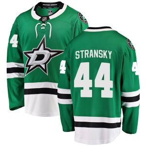 Youth Matej Stransky Dallas Stars Breakaway Home Jersey - Green