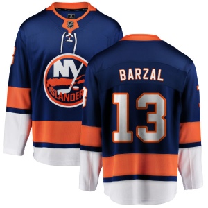 Youth Mathew Barzal New York Islanders Home Breakaway Jersey - Blue