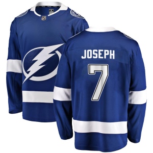 Youth Mathieu Joseph Tampa Bay Lightning Breakaway Home Jersey - Blue