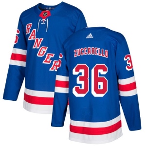 Youth Mats Zuccarello New York Rangers Authentic Home Jersey - Royal Blue