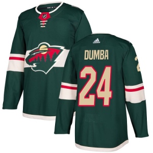 Youth Matt Dumba Minnesota Wild Authentic Home Jersey - Green