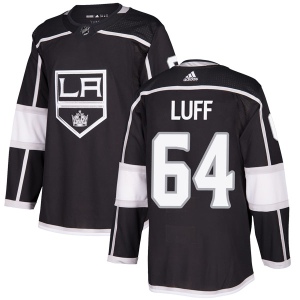 Youth Matt Luff Los Angeles Kings Authentic Home Jersey - Black