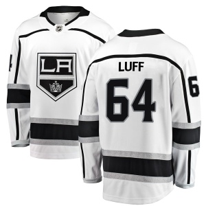 Youth Matt Luff Los Angeles Kings Breakaway Away Jersey - White