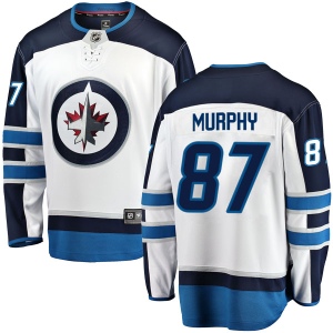 Youth Matt Murphy Winnipeg Jets Breakaway Away Jersey - White