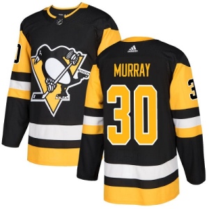 Youth Matt Murray Pittsburgh Penguins Authentic Home Jersey - Black