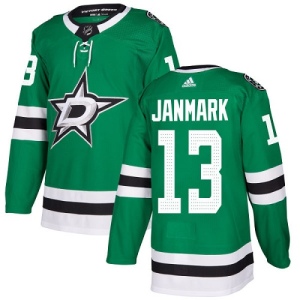 Youth Mattias Janmark Dallas Stars Authentic Home Jersey - Green