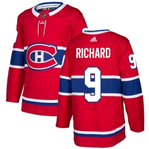 Youth Maurice Richard Montreal Canadiens Authentic Home Jersey - Red