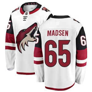 Youth Merrick Madsen Arizona Coyotes Authentic Away Jersey - White