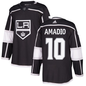 Youth Michael Amadio Los Angeles Kings Authentic Home Jersey - Black