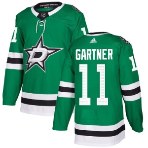 Youth Mike Gartner Dallas Stars Authentic Home Jersey - Green