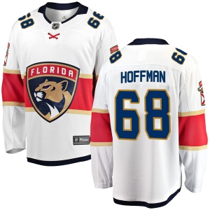 Youth Mike Hoffman Florida Panthers Breakaway Away Jersey - White