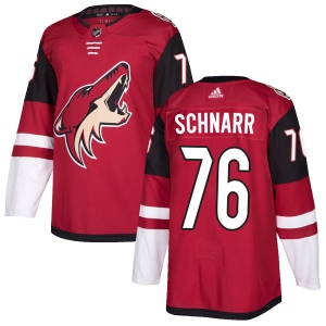 Youth Nate Schnarr Arizona Coyotes Authentic Maroon Home Jersey